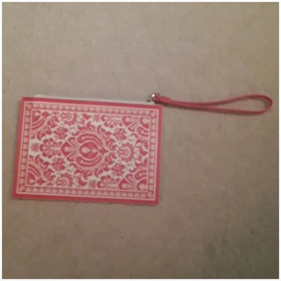 Kate Spade Taft Street Harriet Ace of Hearts red Card Wristlet bag nwot - Picture 8 of 8